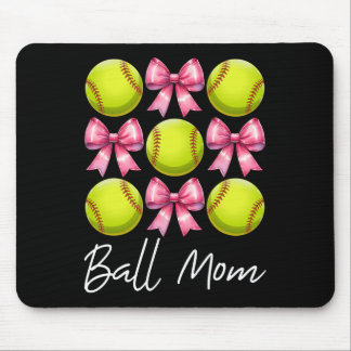 Ll Mom Softll Mom Mama Mother's Day Pink Coquette  マウスパッド