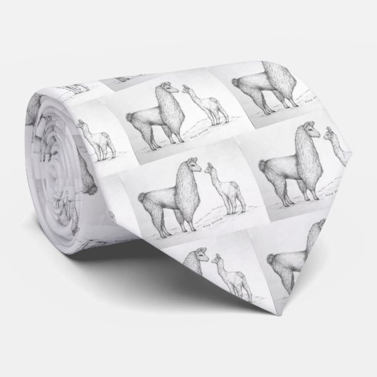 LlamaおよびCriaママ ネクタイ (ロール)