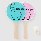 Llamaジェンダーが明かす ハンドファン (正面&裏面)