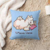 Llamaママ クッション (ブランケット)