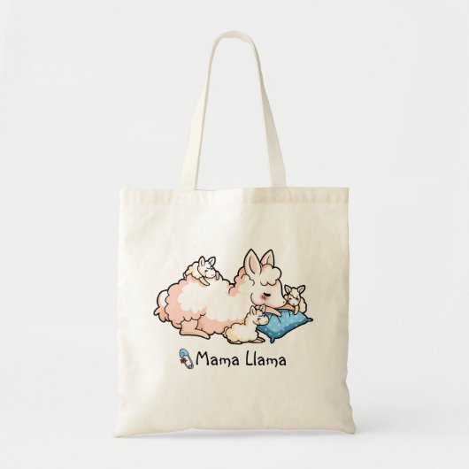 Llamaママ トートバッグ (正面)
