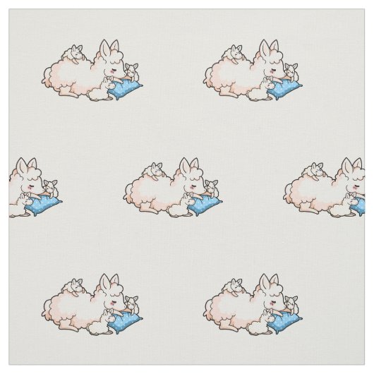 Llamaママ ファブリック (見本)