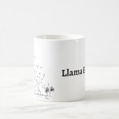 Llama Be Me Non-Branded Mug コーヒーマグカップ (中央)
