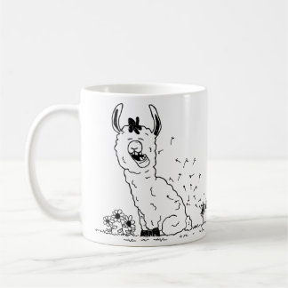 Llama Be Me Non-Branded Mug コーヒーマグカップ