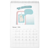 llama calendar  カレンダー (2月 2026)