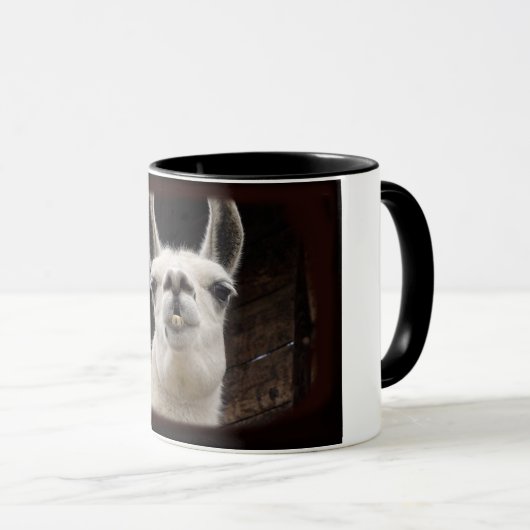 Llama Drama – Ich hab dich im Blick マグカップ (正面右)