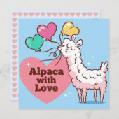 Llama Holiday Card シーズンカード (正面/裏面)