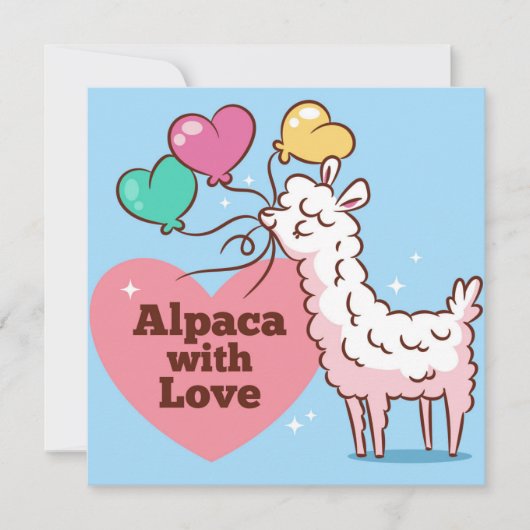 Llama Holiday Card シーズンカード (正面)