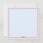 Llama Holiday Card シーズンカード (裏面)