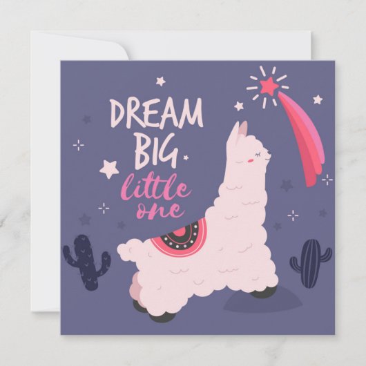 Llama Holiday Card シーズンカード (正面)
