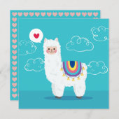 Llama Holiday Card シーズンカード (正面/裏面)