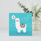 Llama Holiday Card シーズンカード (スタンド正面)