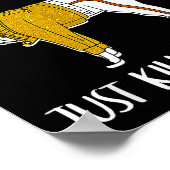 Llama Just Killed A Man Funny Llama  ポスター (角)