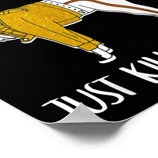 Llama Just Killed A Man Funny Llama  ポスター (角)