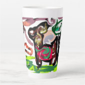 Llama Lazy カフェラテマグ (正面)