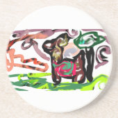 Llama Lazy コースター (正面)