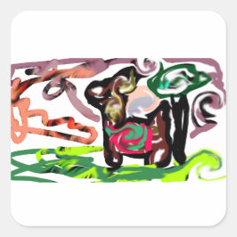 Llama Lazy スクエアシール