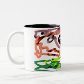 Llama Lazy ツートーンマグカップ (左)