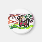 Llama Lazy マグネット (正面)