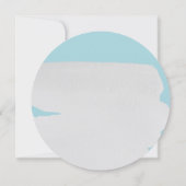 LLAMA LLAMA MAMA II ベビーシャワー招待状 招待状 (裏面)