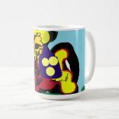 Llama  love  コーヒーマグカップ (正面右)