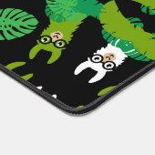 Llama Themed Print デスクマット (コーナー)