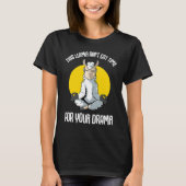 Llama This Llama Ain't Got Time  Yoga Tシャツ (正面)
