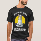 Llama This Llama Ain't Got Time  Yoga Tシャツ (正面)