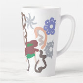 Llama winter fun カフェラテマグ (右)