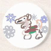 Llama winter fun コースター (正面)