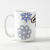 Llama winter fun コーヒーマグカップ (左)