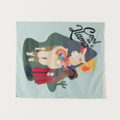 Llama with her little girl wall art タペストリー (正面(横))