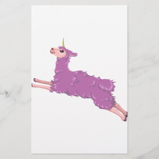 Llamacorn 便箋 (正面)