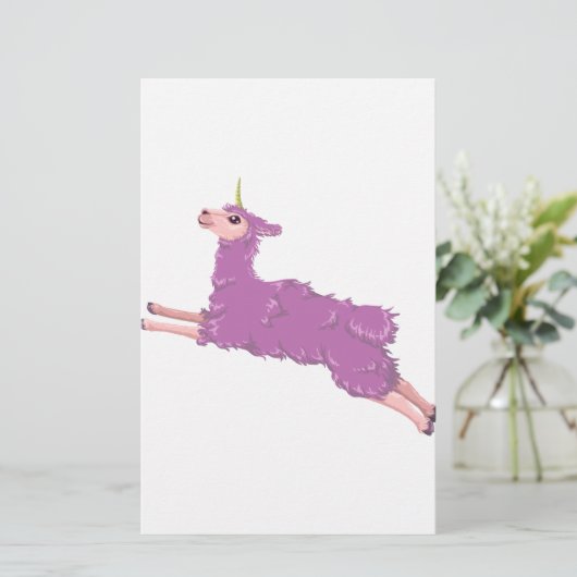 Llamacorn 便箋 (スタンド正面)