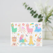 LlamaCorns ポストカード (スタンド正面)
