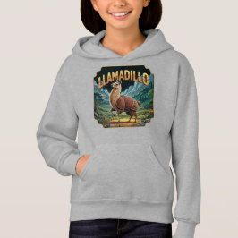 Llamadillo Illustration – Llama Armadillo Funny