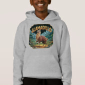 Llamadillo Illustration – Llama Armadillo Funny (正面)