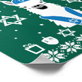 Llamakah, Oh Llamakah Hanukkahギフト ポスター (角)