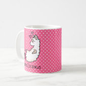 Llamalicious コーヒーマグカップ (正面左)