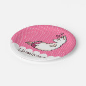 Llamalicious ペーパープレート (アングル)