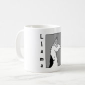 LlamaLlama コーヒーマグカップ (正面左)