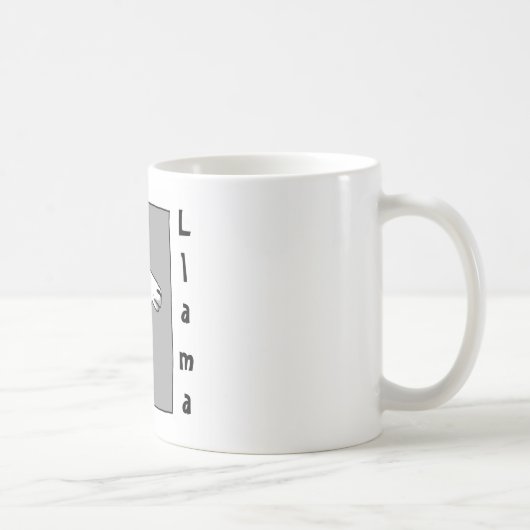 LlamaLlama コーヒーマグカップ (右)