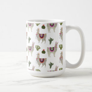 Llamaramaのコレクション かわいいLllamas コーヒーマグカップ