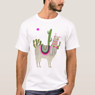 Llamaramaのコレクション かわいいLllamas Tシャツ
