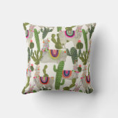 Llamaramaコレクションパターン クッション (裏面)