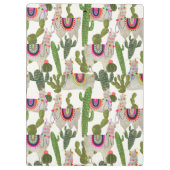 Llamaramaコレクションパターン クリップボード (裏面)