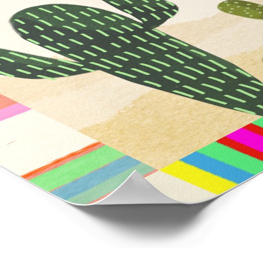 Llamarama Cactus Collection ポスター (角)
