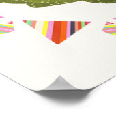 Llamarama Collection | Cactus Circle ポスター (角)