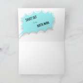 Llamas Celebrating Birthmamas カード (内部)