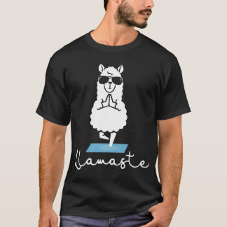 llamasteのかわいいラマのTシャツ Tシャツ